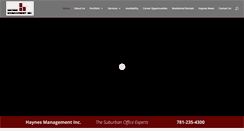 Desktop Screenshot of haynesmanagement.com